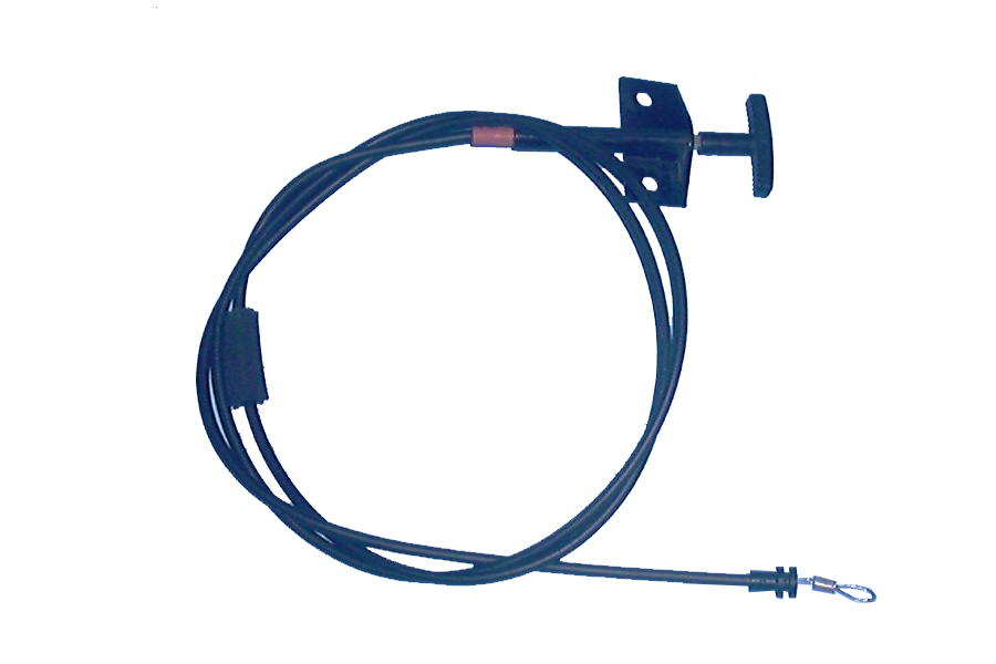 CABLE APERTURA CAPOT FORD 83/90 C/MANIJA LARGO: 2175mm