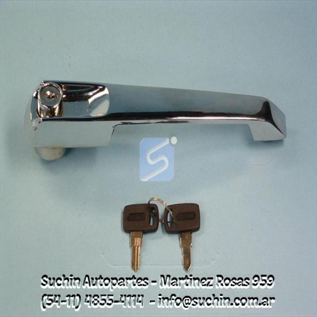 MANIJA EXT. MB 71/84 CROMADA C/LLAVE