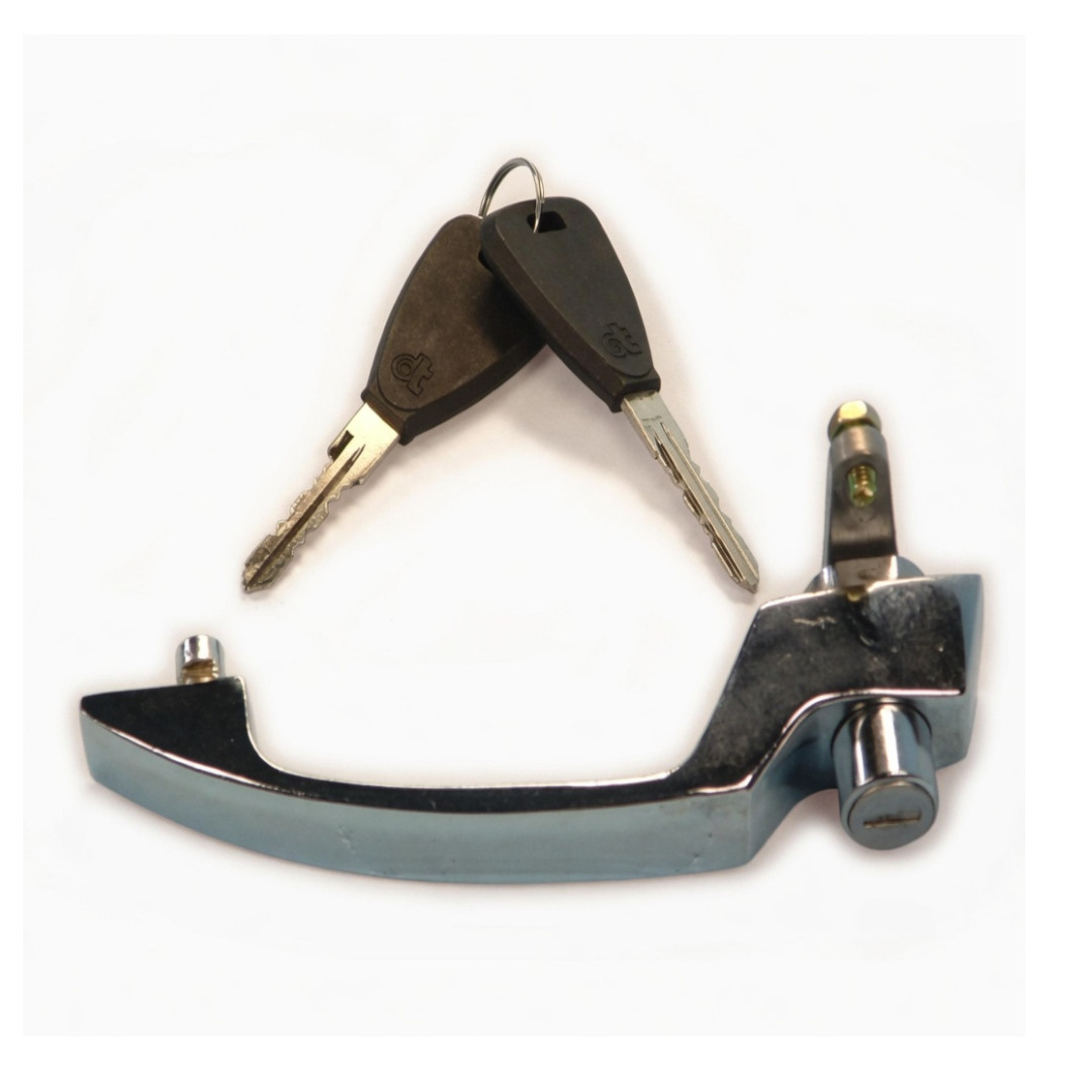 MANIJA EXT. MB 1118 86/88 IZQ./DER. C/LLAVE CROMADA