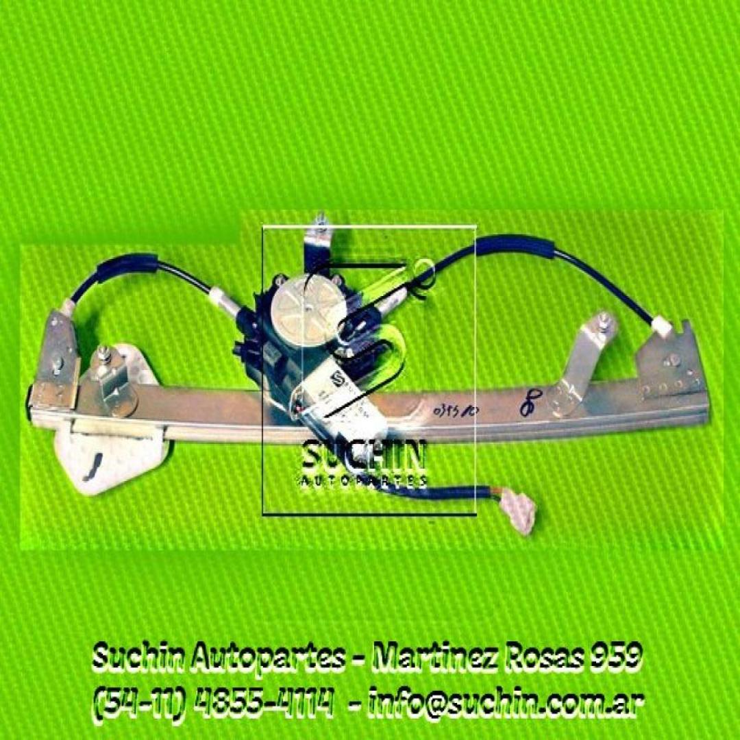 ALZACRISTAL LOGAN C/MOTOR DEL. DER.
